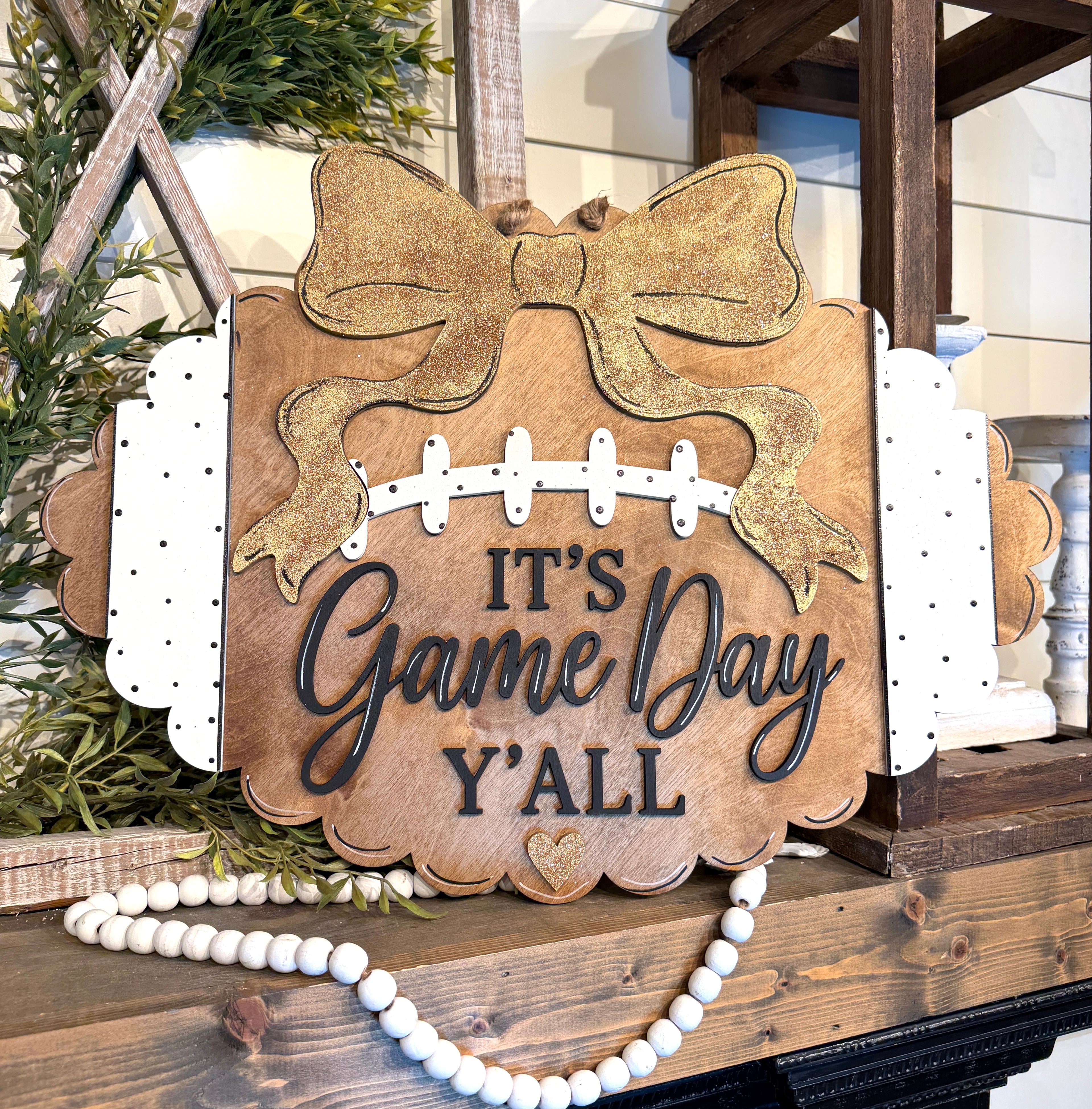 It's Game Day Y'all Sign